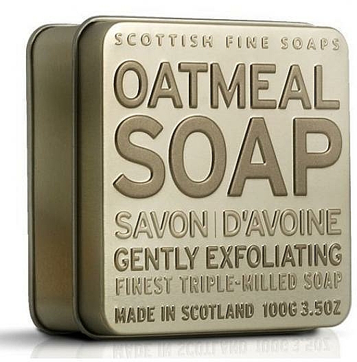 Parfümierte Körperseife - Scottish Fine Soaps Oatmeal Soap In A Tin — Bild N1