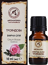 Ätherisches Bio Rosenöl - Aromatika — Foto N6