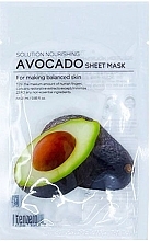 Düfte, Parfümerie und Kosmetik Gesichtsmaske mit Avocado-Extrakt - Tenzero Solution Sheet Mask Nourishing Avocado