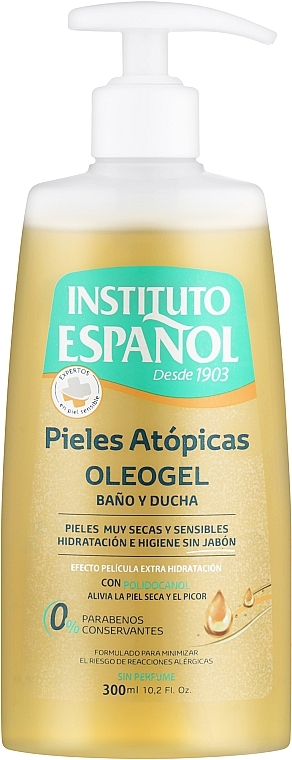 Duschgel für atopische Haut - Instituto Espanol Atopic Skin Bath And Shower Oleogel — Bild N1