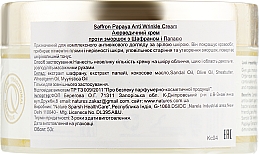 Anti-Aging-Feuchtigkeitscreme gegen Falten und Altersflecken mit Sandelholz und Papaya - Khadi Organique Saffron Papaya Anti Wrinkle Cream — Bild N2