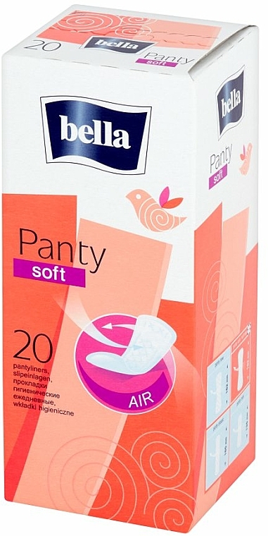 Slipeinlagen Panty Soft 20 St. - Bella — Bild N1
