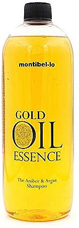 Weichmachendes, feuchtigkeitsspendendes Shampoo mit Arganöl und Bernstein - Montibello Gold Oil Essence Amber and Argan Shampoo — Bild N1
