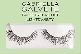 Künstliche Wimpern - Gabriella Salvete False Eyelash Kit Light & Wispy — Bild N1