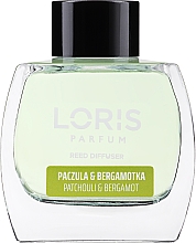 Raumerfrischer Patchouli und Bergamotte - Loris Parfum Patchouli & Bergamot Reed Diffuser — Bild N3