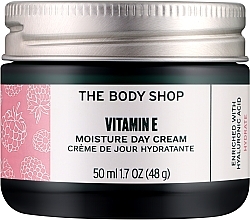 Feuchtigkeitsspendende Tagescreme für das Gesicht mit Vitamin E - The Body Shop Vitamin E Moisture Day Cream (Einmachglas) — Bild N1