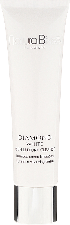 Aufhellende und Leuchtkraft spendende Reinigungscreme für das Gesicht - Natura Bisse Diamond White Rich Luxury Cleanser — Bild N2
