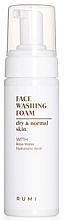 Schäumendes Gesichtswaschmittel für trockene und normale Haut - Rumi Face Washing Foam Dry & Normal Skin — Bild N1