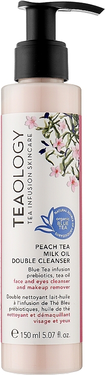 Gesichtsreinigungsmilch - Teaology Peach Tea Double Cleanser Milk Oil — Bild N1