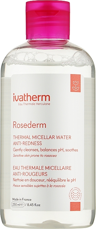 Mizellare Gesichtslotion - Ivatherm Rosederm Anti-Redness Micellar Lotion — Bild N1