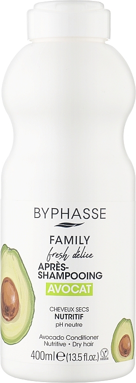 Conditioner für trockenes Haar mit Avocado - Byphasse Family Fresh Delice Conditioner — Bild N1