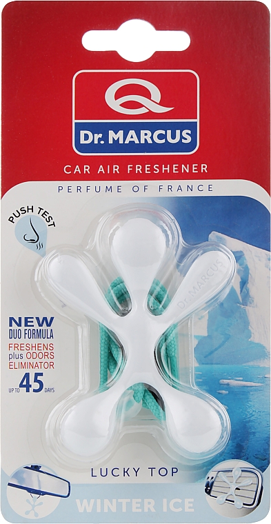 Zapach do samochodu Winter Ice - Dr.Marcus Lucky Top Winter Ice — Bild N1