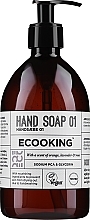 Düfte, Parfümerie und Kosmetik Handseife Orange, Lavendel und Rose - Ecooking Hand Soap 01