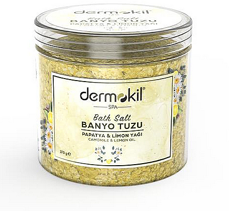 Badesalz mit Kamille und Zitronenöl - Dermokil Bath Salt Chamomile and Lemon — Bild N1