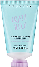 Düfte, Parfümerie und Kosmetik Gesichtspeeling - Inuwet Crazy Jelly Monoi & Coconut Oil Face Peeling Scrub