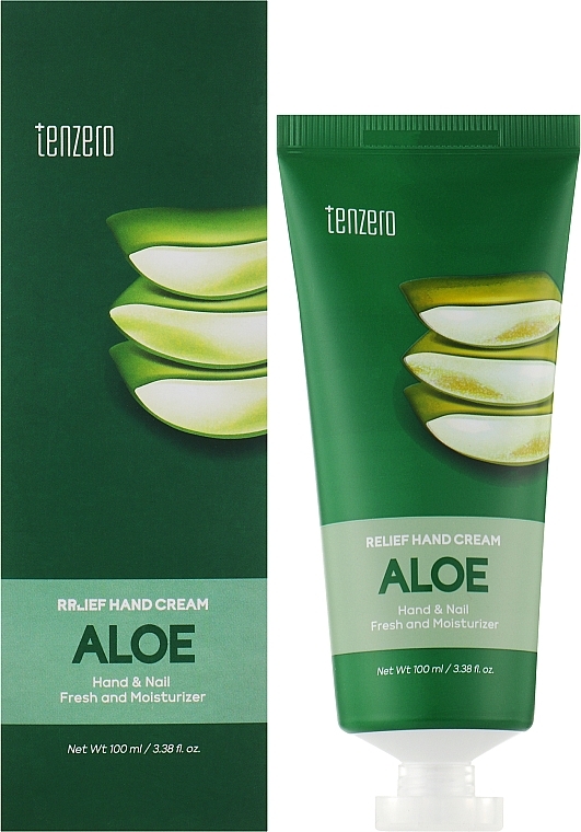 Handcreme mit Aloe Vera - Tenzero Relief Hand Cream Aloe — Bild N2