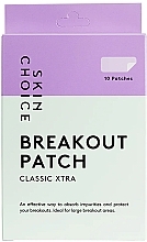 SkinChoice Breakout Patch Classic Xtra  - Hydrokolloidale Patches gegen Akne groß — Bild N1