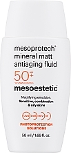 Düfte, Parfümerie und Kosmetik Fluid für den Körper - Mesoestetic Mesoprotech Mineral Matt Antiaging Fluid 50+