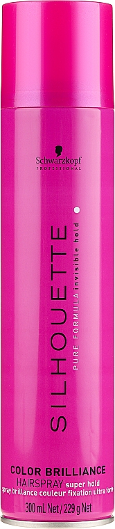 Haarlack für gefärbtes Haar - Schwarzkopf Professional Silhouette Color Brilliance Hairspray  — Bild N1