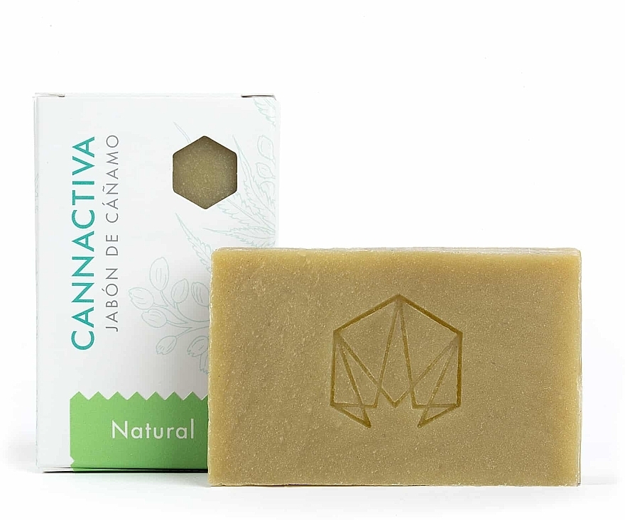 GESCHENK! Natürliche handgemachte Hanfseife - Cannactiva Natural and Handmade Hemp Soap  — Bild N1