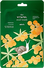 Düfte, Parfümerie und Kosmetik Revitalisierende Gesichtsmaske mit Schneckenschleim-Extrakt und Vitaminen - Skin79 The Vitaful Snail Mask