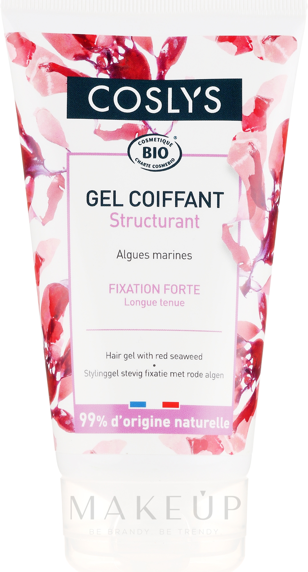 Haargel starker Halt mit roten Meeresalgen - Coslys Hair Care Styling Gel With Organic Red Seaweed — Bild 150 ml