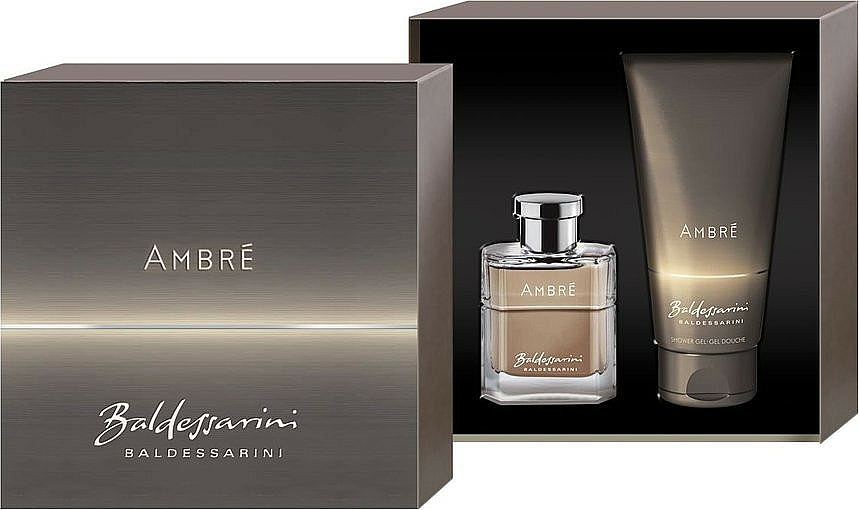 Baldessarini Baldessarini Ambre - Duftset (parfum/50ml + sh/gel/200ml) — Bild N1