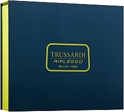 Trussardi Riflesso Blue Vibe - Duftset (Eau de Toilette 50ml + Shampoo-Duschgel 100ml) — Foto N1