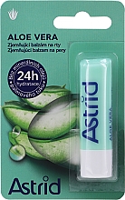 Feuchtigkeitsspendender Lippenbalsam mit Aloe Vera - Astrid Moisturizing Aloe Vera Lip Balm 24H — Bild N1