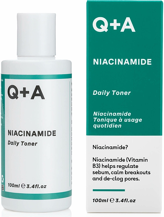 Feuchtigkeitsspendender Gesichtstoner mit Niacinamid - Q+A Niacinamide Daily Toner — Bild N1