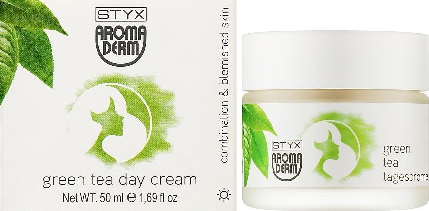 Tagescreme mit Grüntee-Extrakt für das Gesicht - Styx Naturcosmetic Aroma Derm Green Tea Day Cream — Bild N2