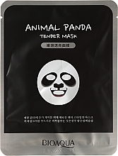 Düfte, Parfümerie und Kosmetik Zarte Tuchmaske für das Gesicht - Bioaqua Animal Panda Tender Mask