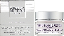 Lifting-Creme für die Augenlider - Christian Breton Eye Priority Cellular Eye Lift Cream — Bild N2