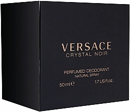 Düfte, Parfümerie und Kosmetik Versace Crystal Noir Deo - Parfümiertes Deospray
