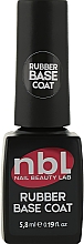 Gummibasis für Gel-Lack - Jerden NBL Nail Beauty Lab Rubber Base Coat — Bild N1