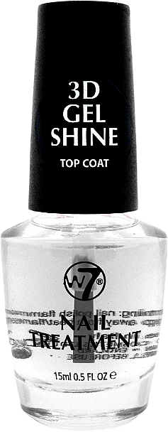 Nagelüberlack - W7 Cosmetics 3D Gel Shine Shine Top Coat — Bild N1