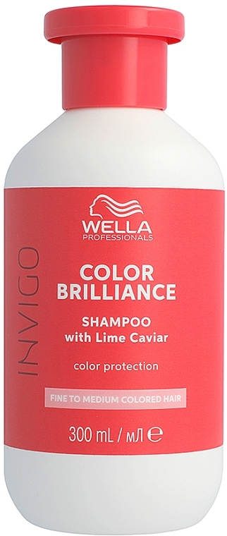 Schützendes Shampoo für feines bis normales, coloriertes Haar - Wella Professionals Invigo Brilliance Fine Hair Shampoo — Bild N3