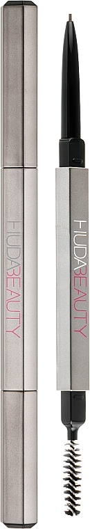 Augenbrauenstift mit Bürste - Huda Beauty Bomb Brows Microshade Pencil — Bild N1