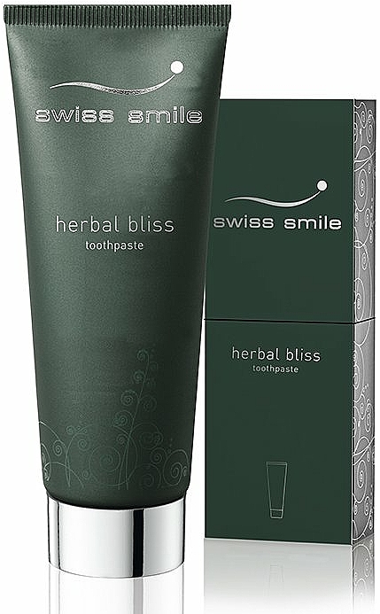 Regenerierende Zahnpasta mit Kräutern - Swiss Smile Herbal Bliss Toothpaste — Bild N1