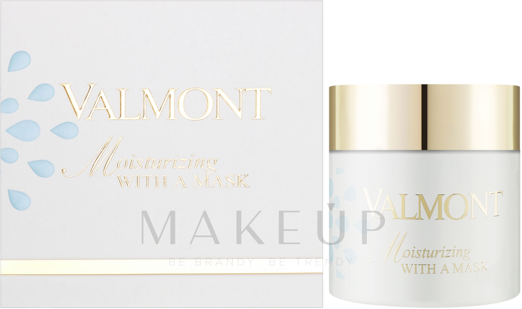 Feuchtigkeitsspendende Gesichtsmaske - Valmont Moisturizing With A Mask Limited Edition — Bild 100 ml