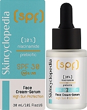 Gesichtscreme-Serum gegen Akne - Skincyclopedia Face Cream Serum SPF30 — Bild N2