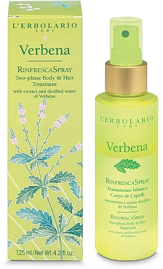 L'erbolario Verbena Eau de Parfum - Parfümiertes Körper- und Haarspray — Bild N1