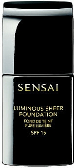 Flüssige aufhellende Foundation LSF 15 - Sensai Luminous Sheer Foundation — Foto N1