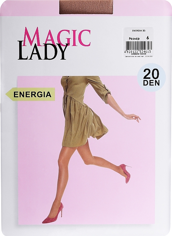 Strumpfhose ENERGIA 20 Den beige - Magic Lady — Bild N1