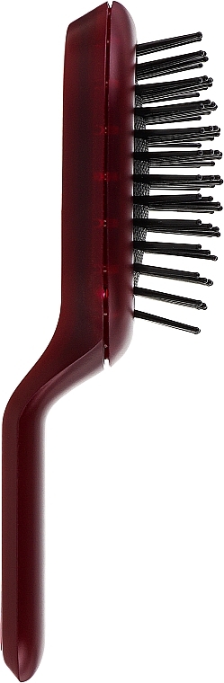 Haarbürste korallenrot - Janeke Bag Curvy Hairbrush — Bild N3