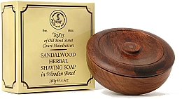 Kräuter-Rasierseife mit Sandelholzduft - Taylor Of Old Bond Street Sandalwood Herbal Shaving Soap — Bild N2
