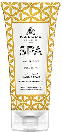 Handcreme - Kallos Cosmetics SPA Indulging Hand Cream With Brazilian Orange Oil