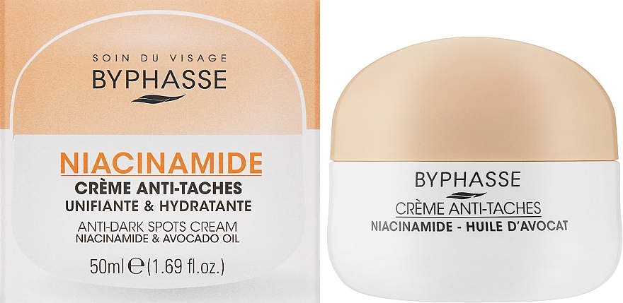 Gesichtscreme gegen Pigmentflecken - Byphasse Niacinamide Unifying And Moisturizing Anti-Dark Spots Cream — Bild N2