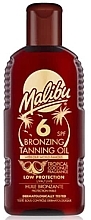 Düfte, Parfümerie und Kosmetik Bräunungsöl mit Kokosnuss SPF 6 - Malibu Bronzing Tanning Oil SPF 6