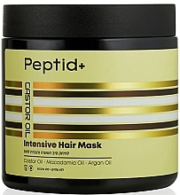 Düfte, Parfümerie und Kosmetik Intensive Haarmaske - Peptid+ Castor Oil & Macadamia Intensive Hair Mask